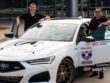 Two Acura engineers will drive one lap of America in the 2022 TLX Type S