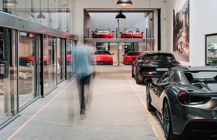 Ferraris for sale at the Formula showroom